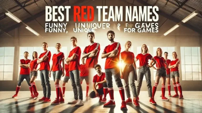 514 Best Red Team Names