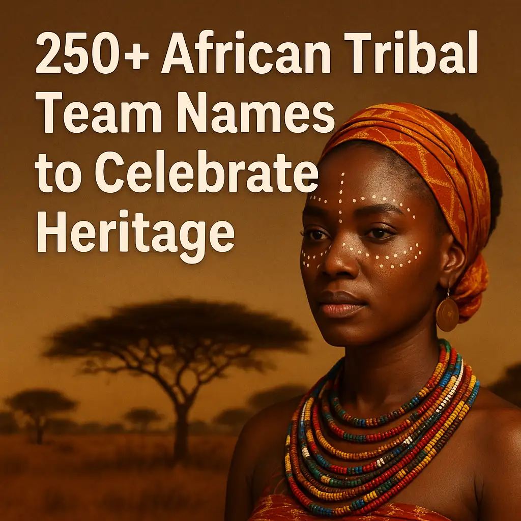 250+ African Tribal Team Names to Celebrate Heritage